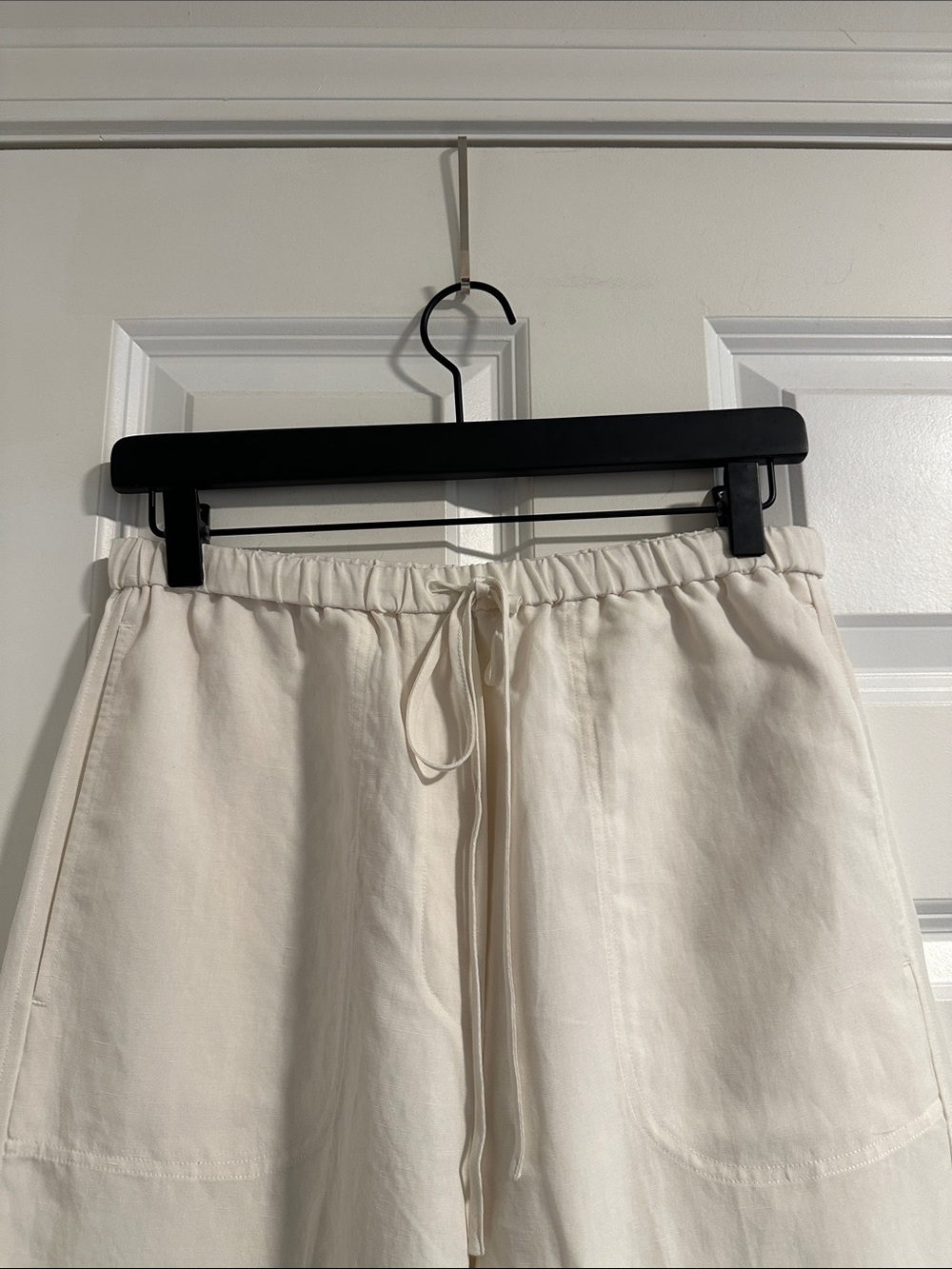 NWOT Toteme Fluid Drawstring Trousers in White size EU34 - Picture 3 of 11